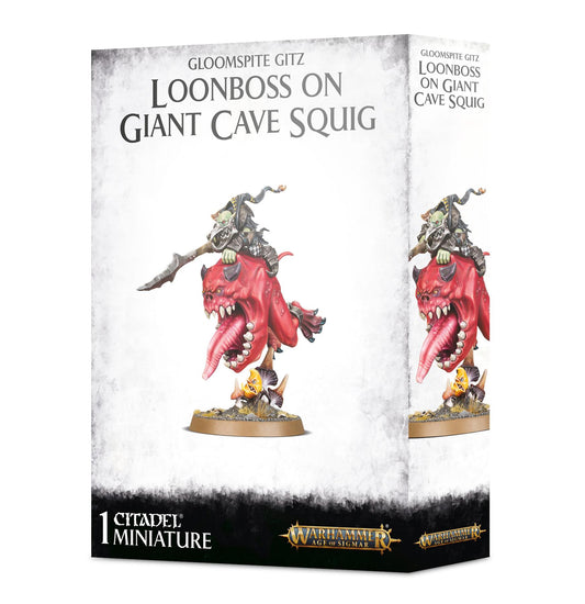 Loonboss On Giant Cave Squig - Gloomspite Gitz - Warhammer Age Of  Sigmar