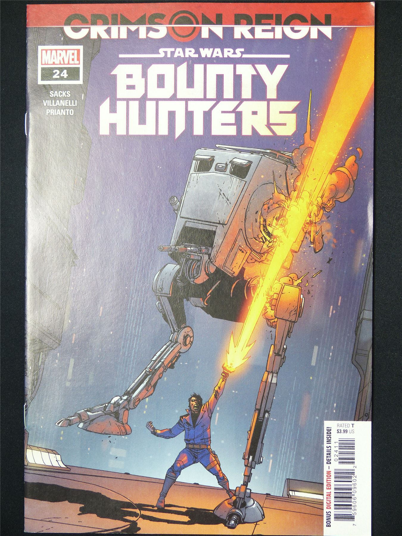 STAR Wars: Bounty Hunters #24 - B&B Marvel Comic #7N2