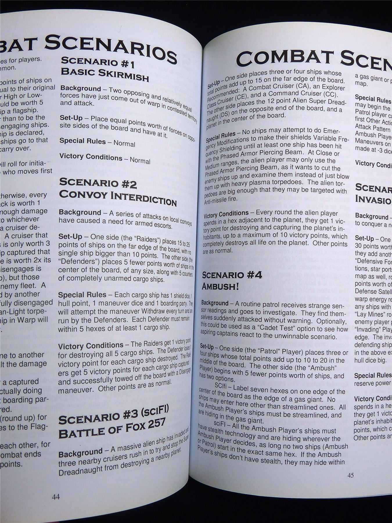 The Universal Space Combat System Miniatures Rulebook - Ubergoober Games Softback #2UI