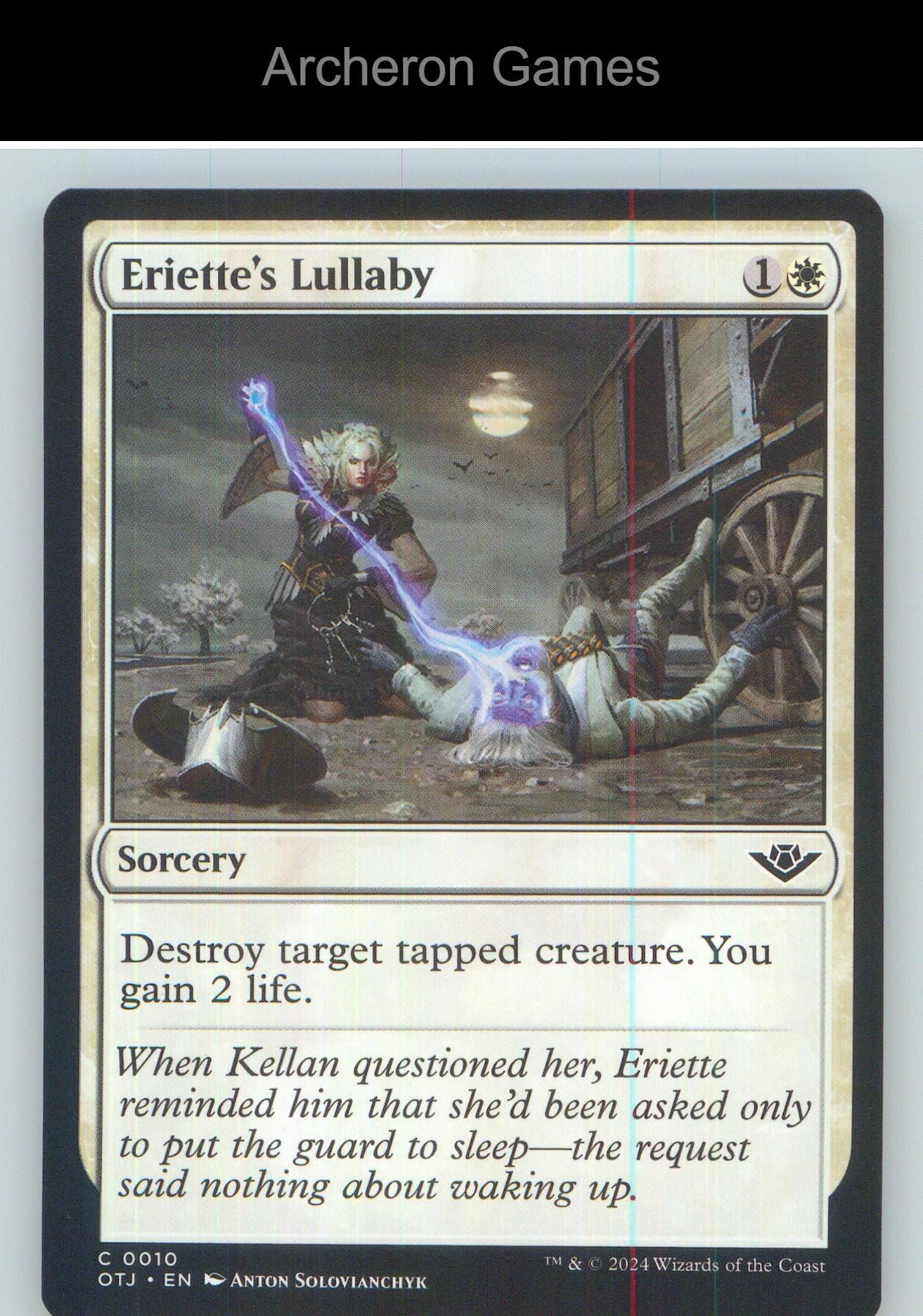 Eriette's Lullaby OTJ 10 C MTG Card NM/EX+