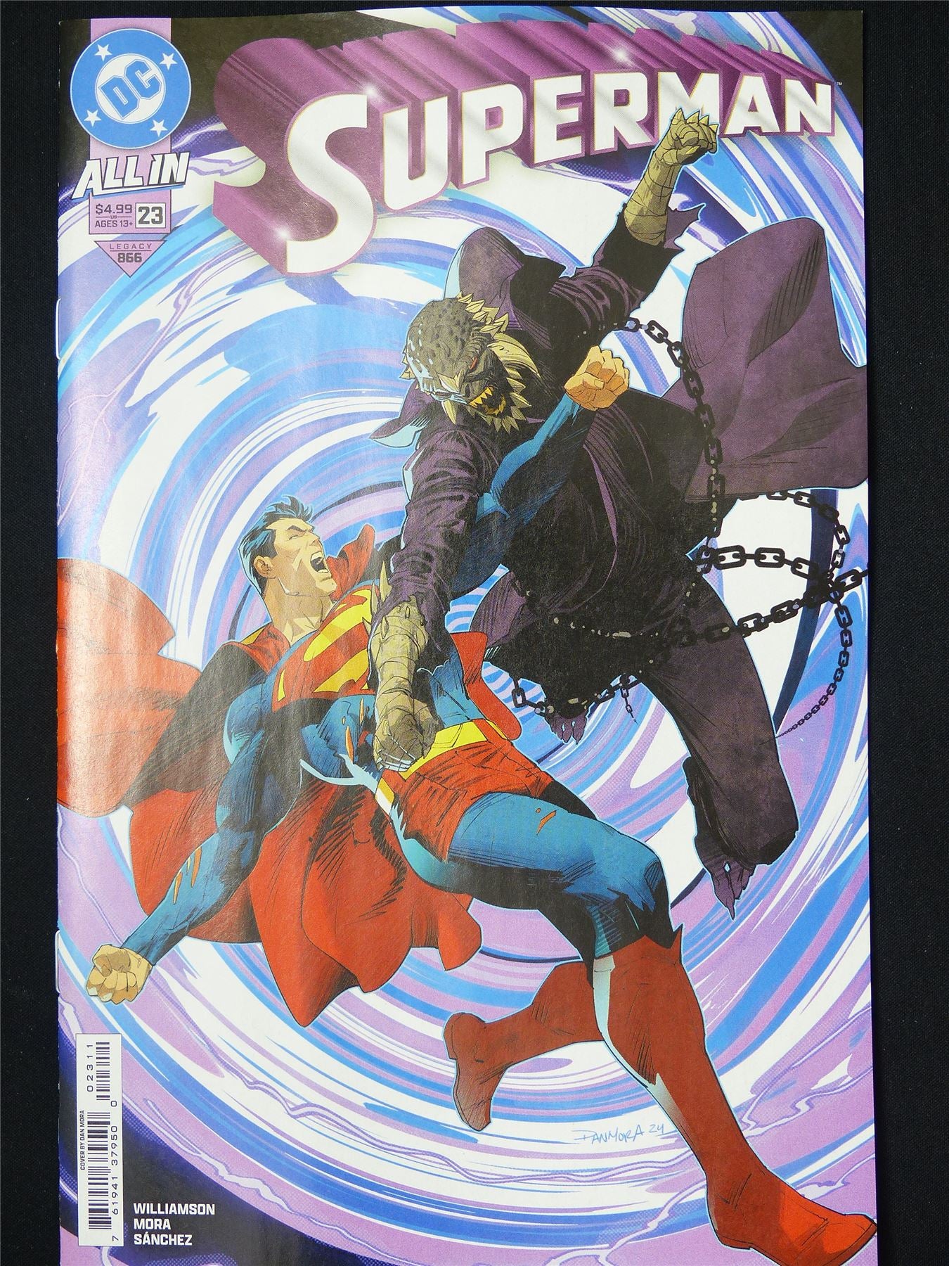 SUPERMAN #23 - B&B Apr 2025 DC Comic #FW