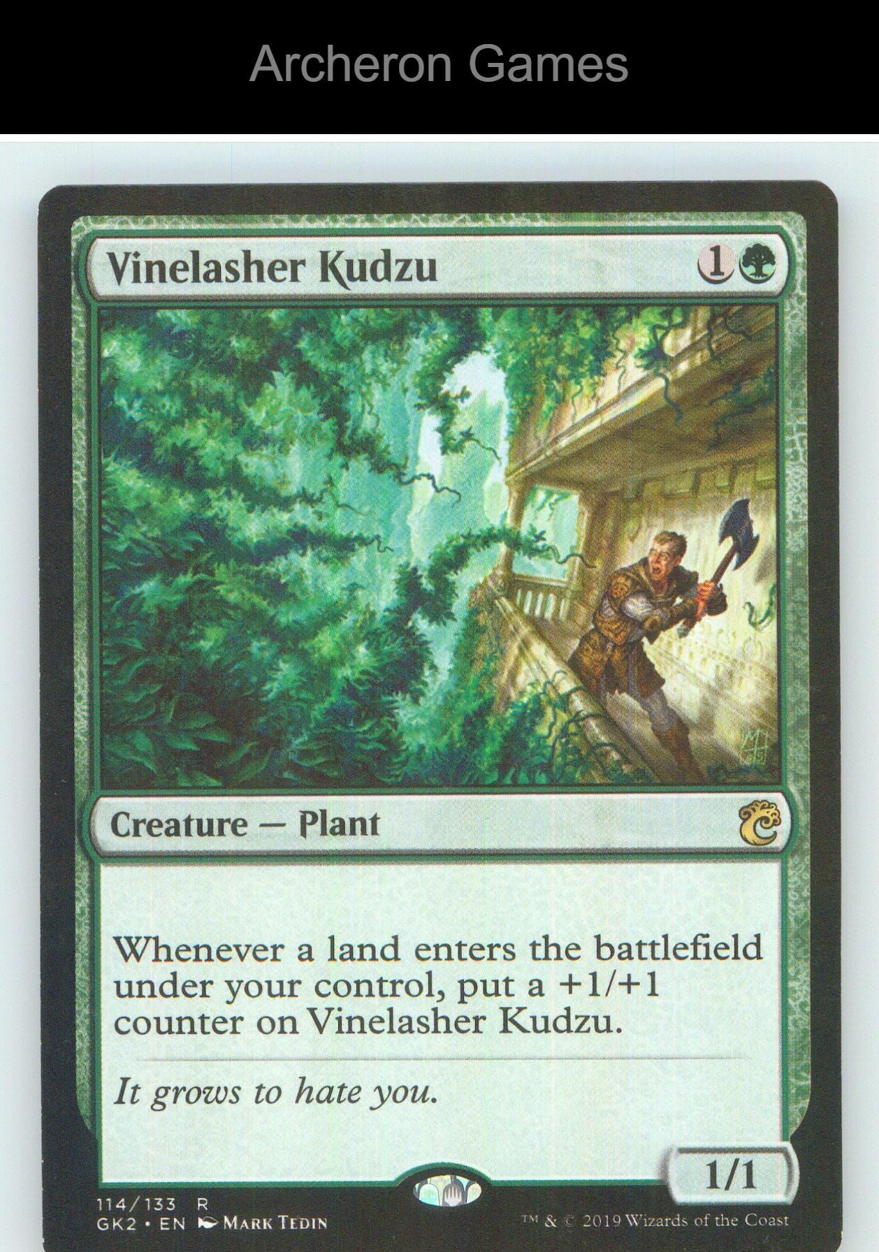 Vinelasher Kudzu GK2 114 R MTG Card NM/EX+
