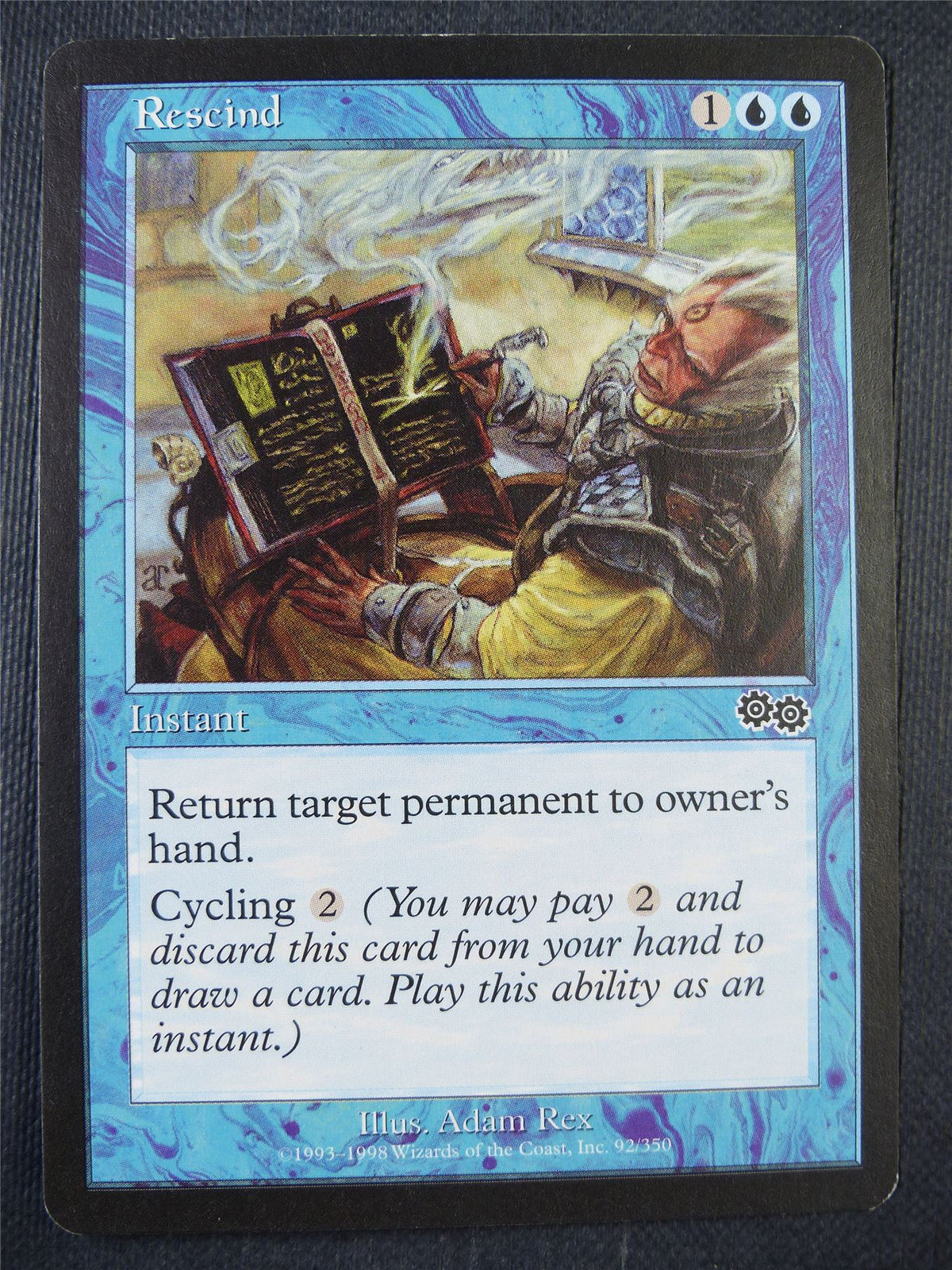 Rescind - Urza's Saga - Mtg Card #73A