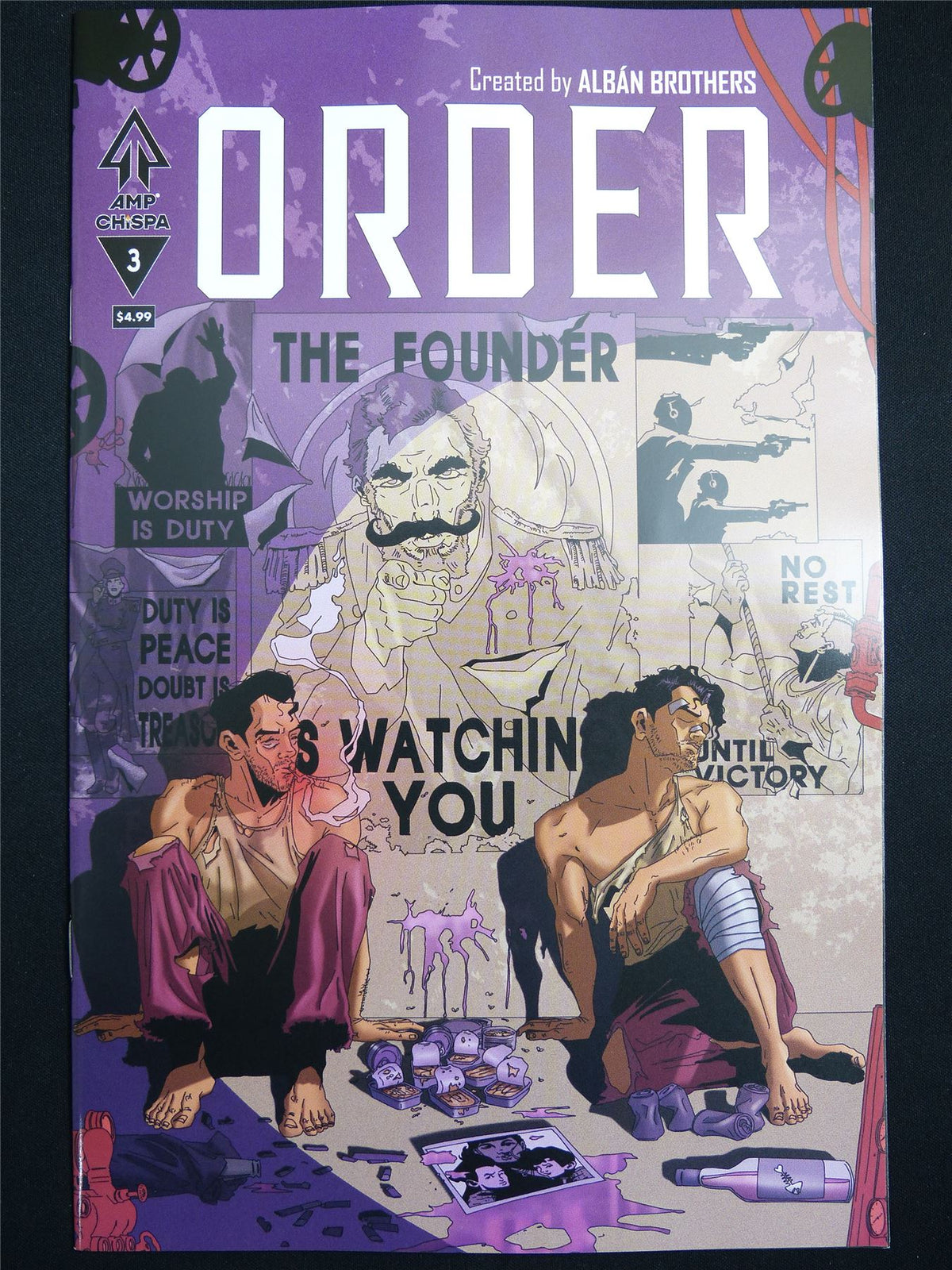 ORDER #3 Cvr A - Aug 2026 AMP Chispa Comic #3HI