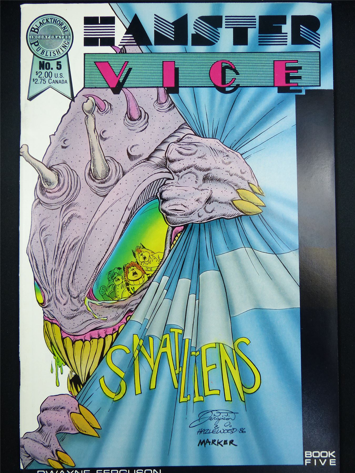 HAMSTER Vice #5 - Blackthorne Comic #53K
