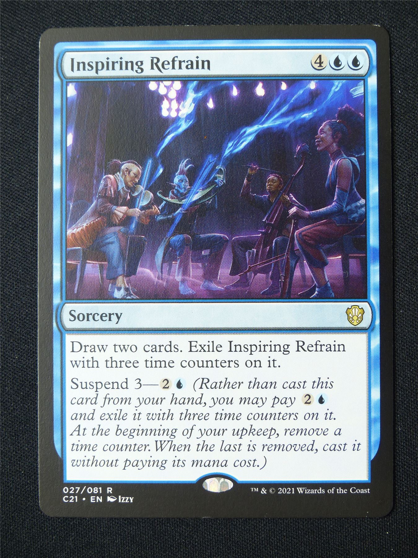 inspiring Refrain - C21 - Mtg Card #4UG