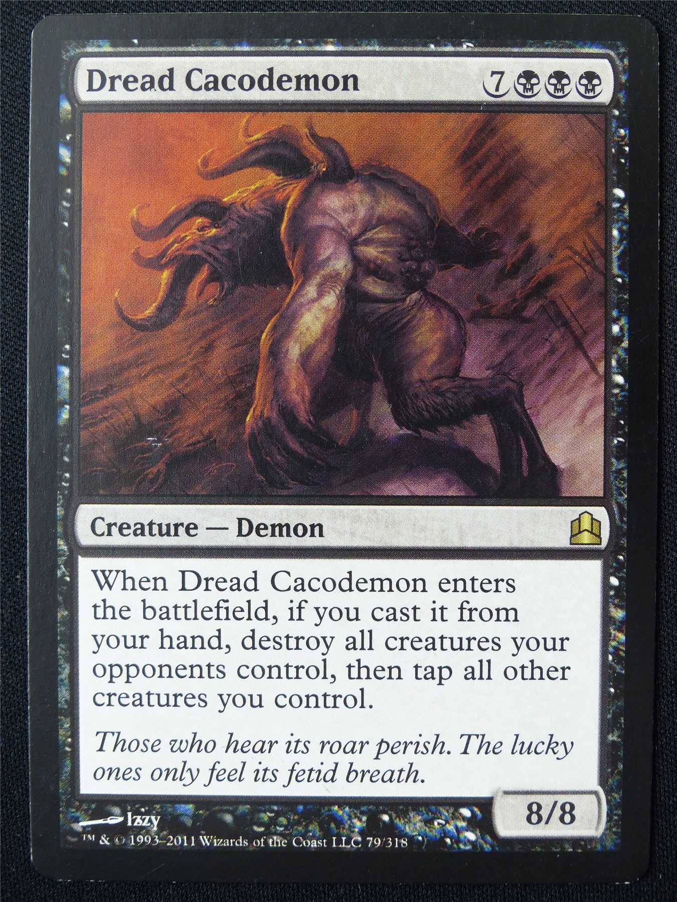 Dread Cacodemon - CMD - Mtg Card #1VE