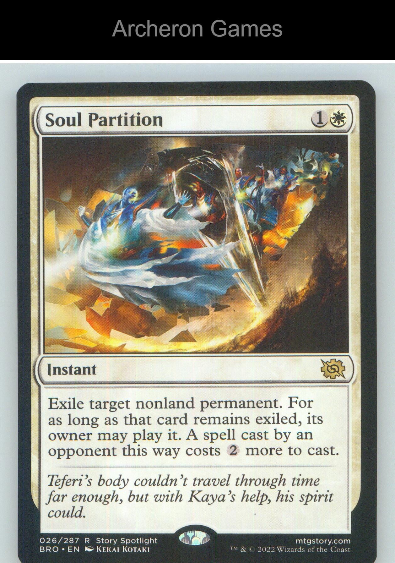Soul Partition BRO 26 R MTG Card NM/EX+