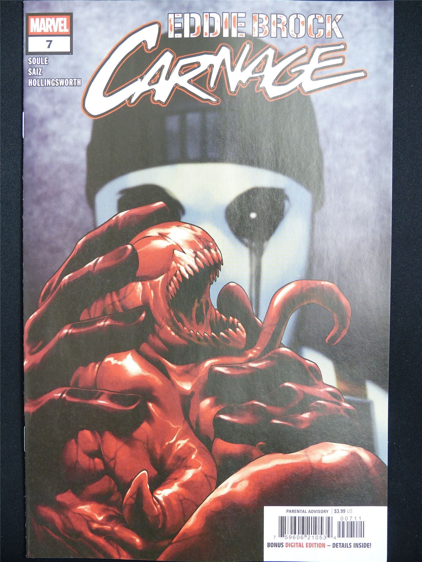 Eddie Brock CARNAGE #7 - Oct 2025 Marvel Comic #2VY