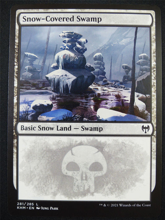 Snow-Covered Swamp 281/285 - KHM - Mtg Card #5CP