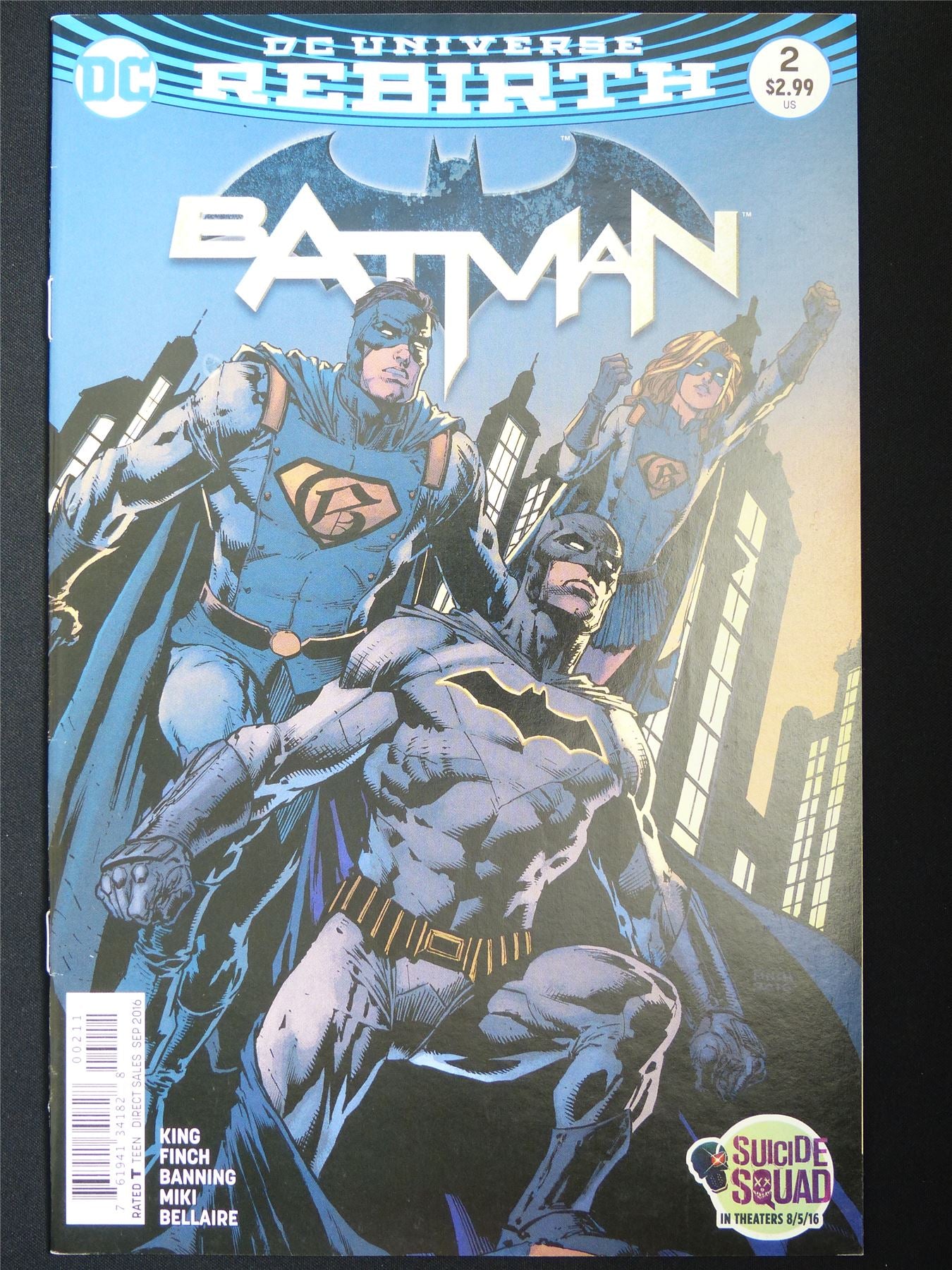 BATMAN #2 Rebirth - DC Comic #677