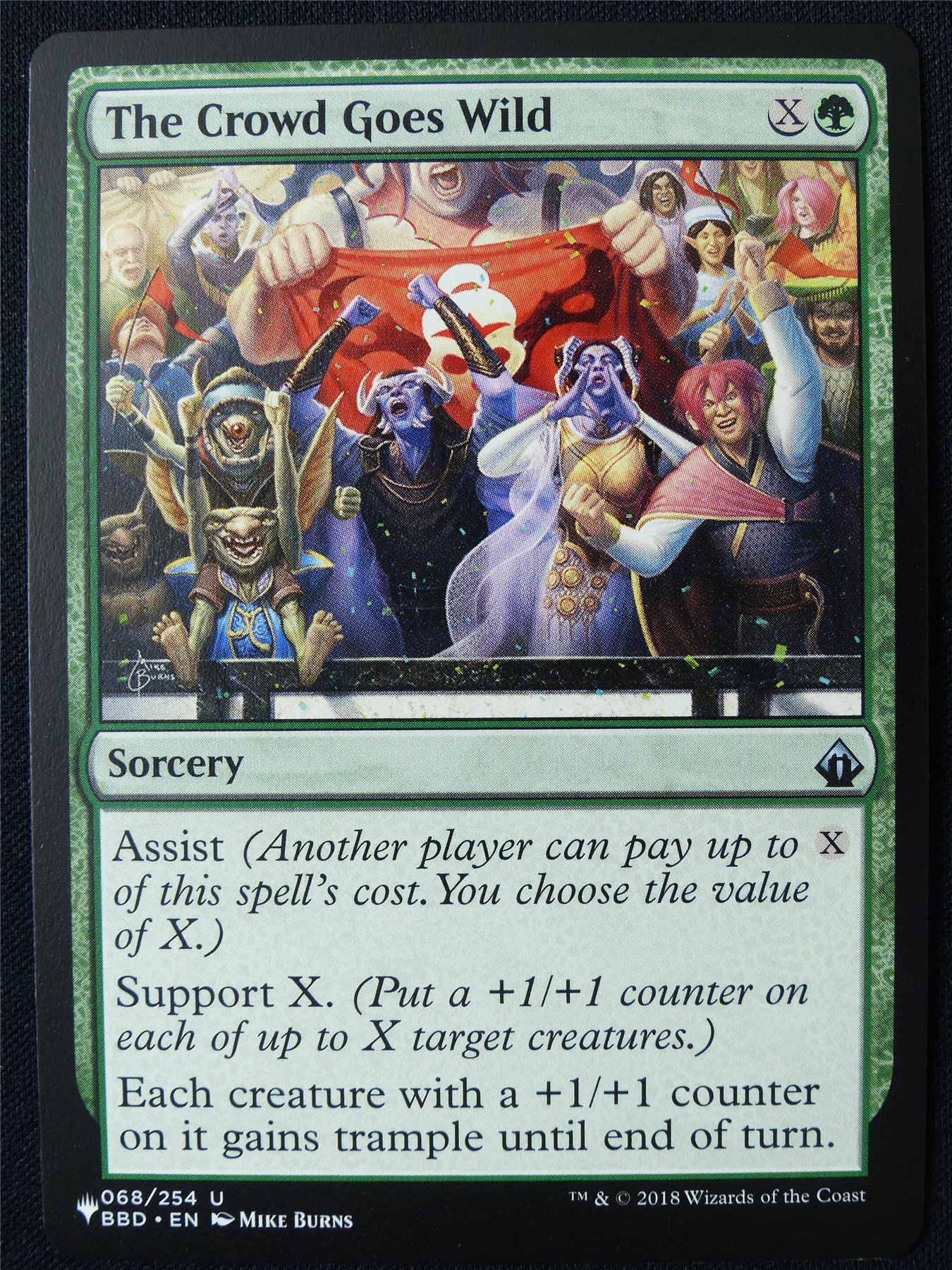The Crowd Goes Wild - BBD - Mtg Card #1F1