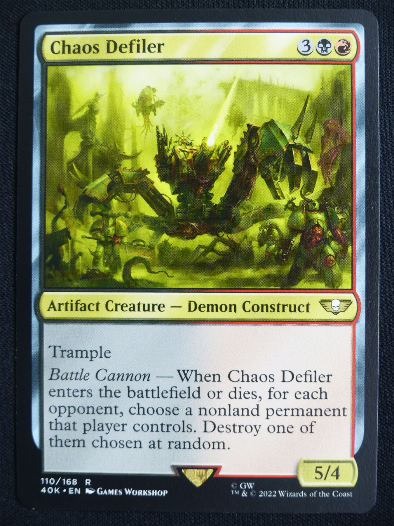 Chaos Defiler - 40K - Mtg Card #3EW