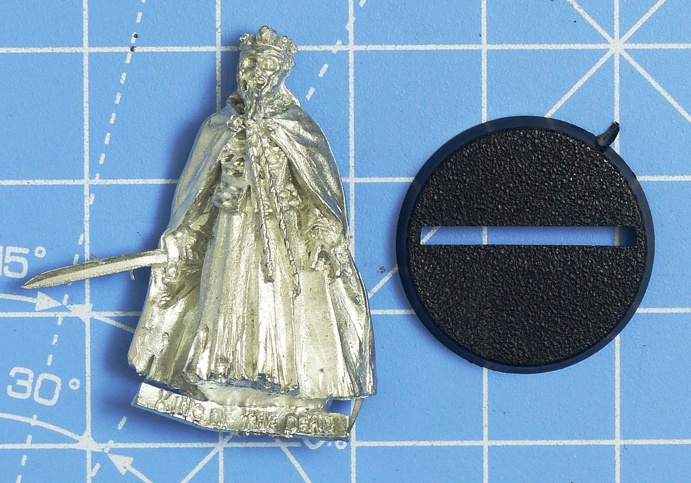 Classic Metal King of the Army of the Dead OOP - Lord of the Rings - Warhammer #G1