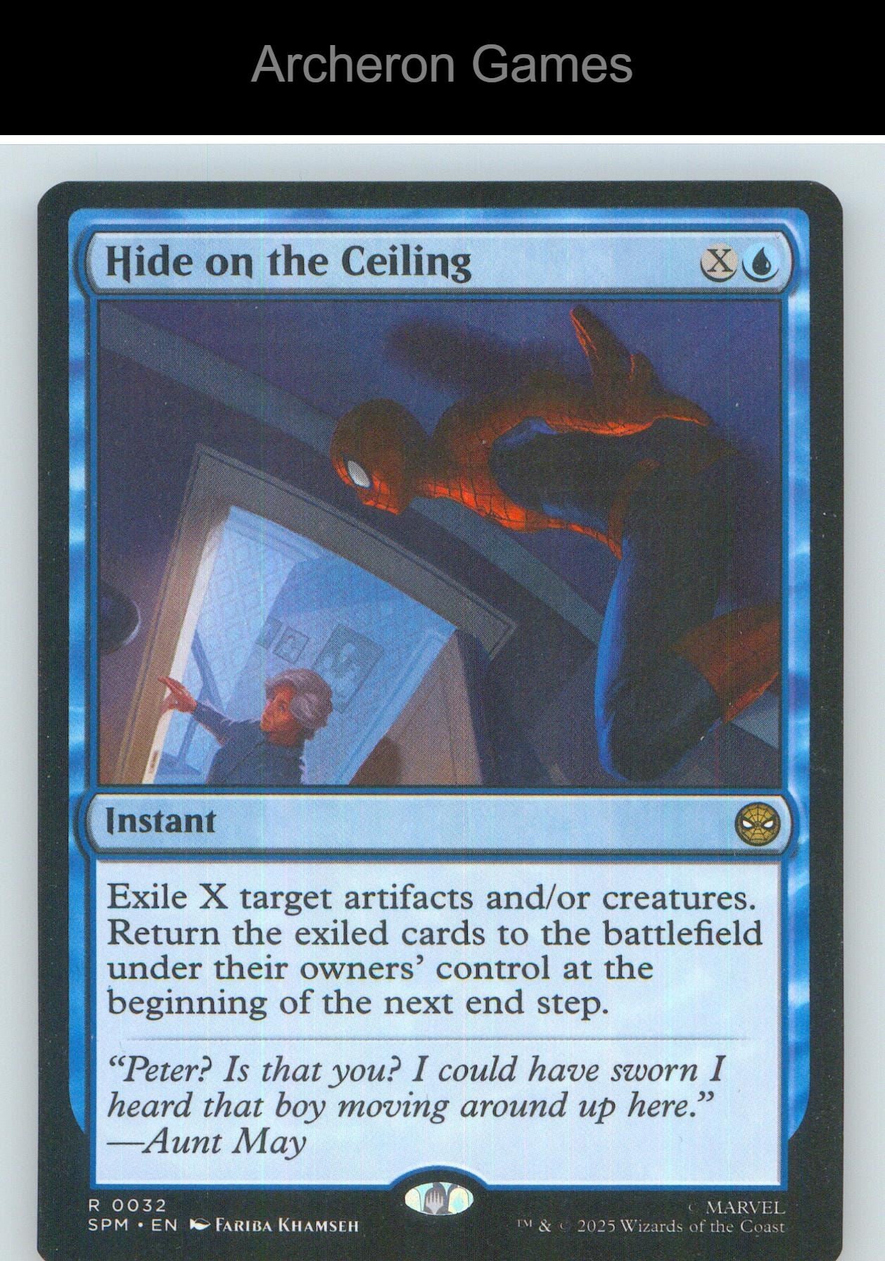 Hide on the Ceiling SPM 32 R MTG Card NM/EX+