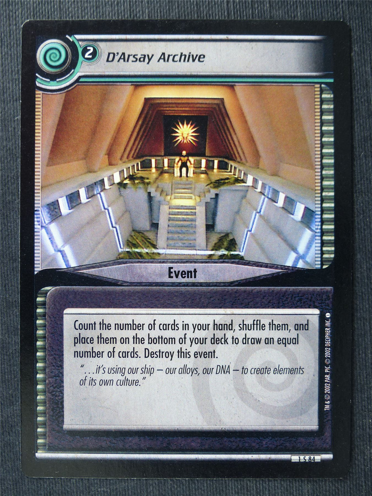 D'Arsay Archive - Star Trek Cards #VQ