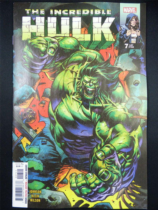 The Incredible HULK #7 - Feb 2024 Marvel Comic #1QU
