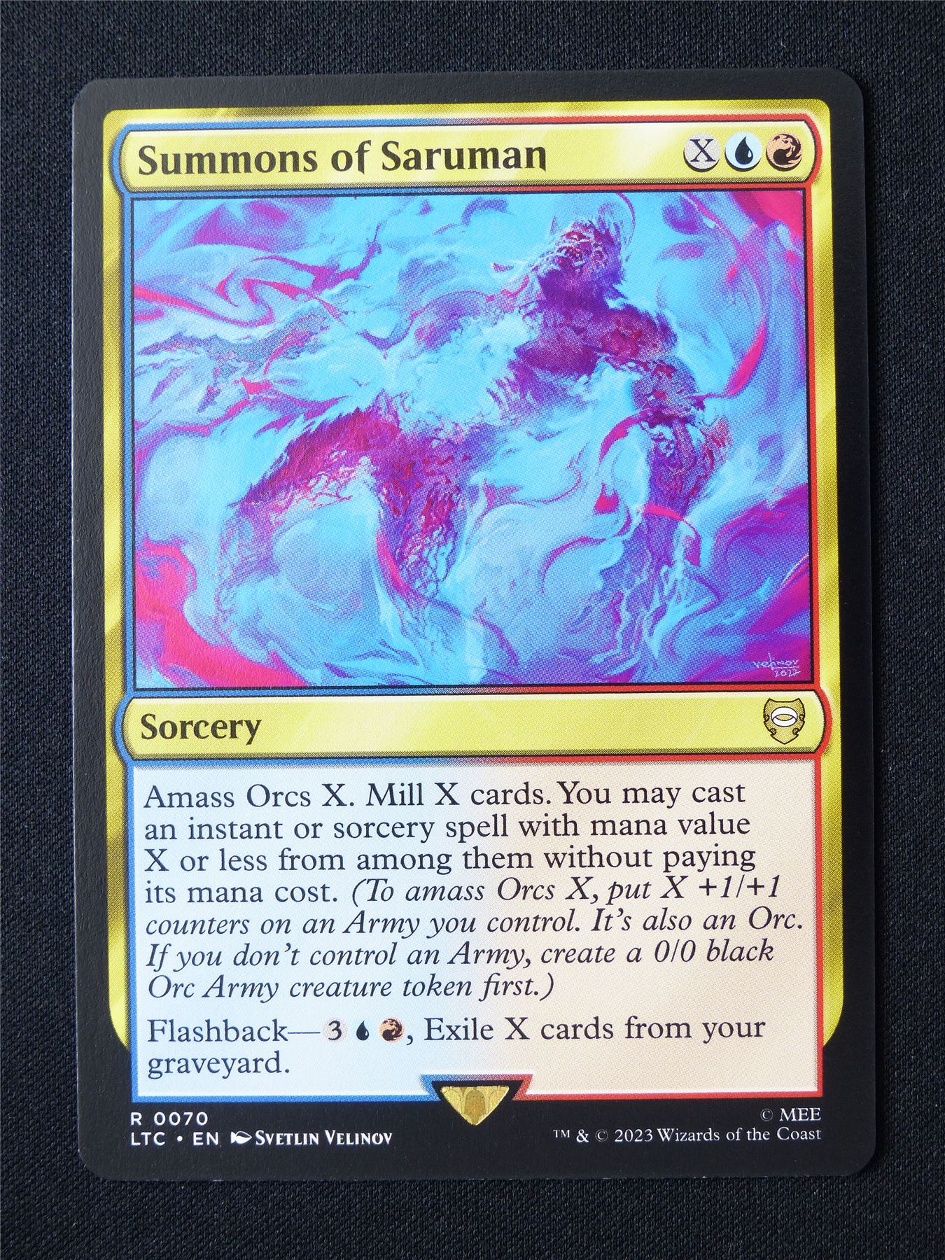 Summons of Saruman - LTC - Mtg Card #3G7