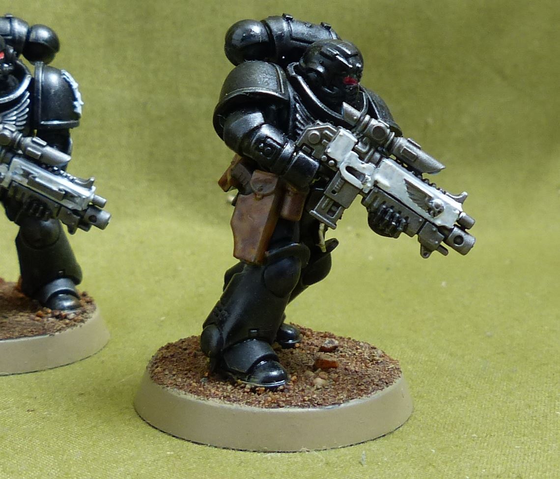 Primaris Intercessors set of 5 painted - Iron Hands - Warhammer 40K #1HI