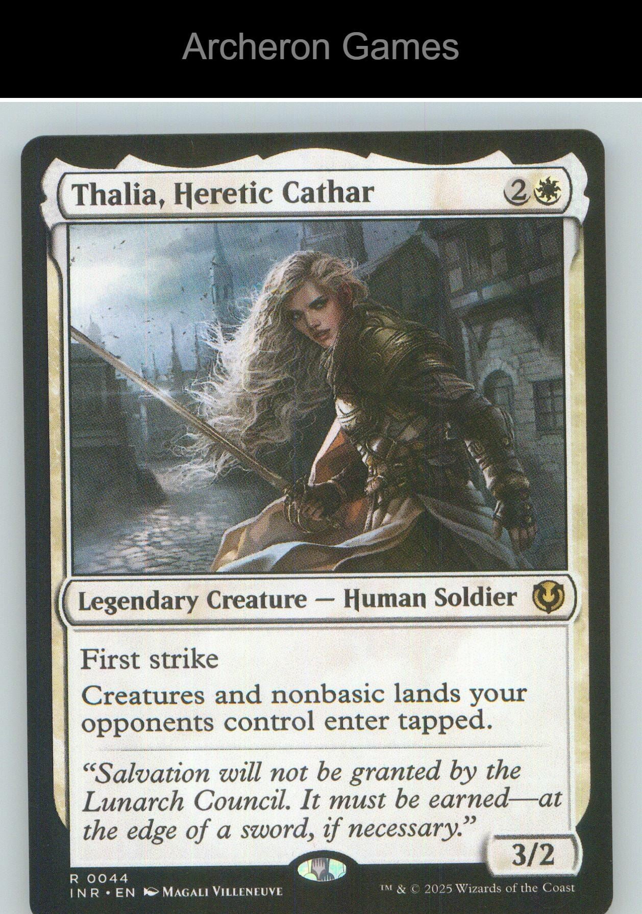Thalia, Heretic Cathar INR 44 R MTG Card NM/EX+