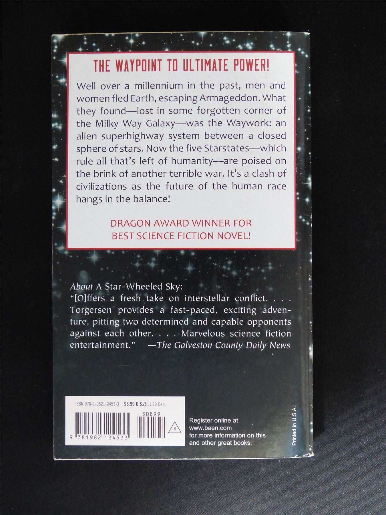 A Star-Wheeled Sky - Titan Novel Book Softback #8P