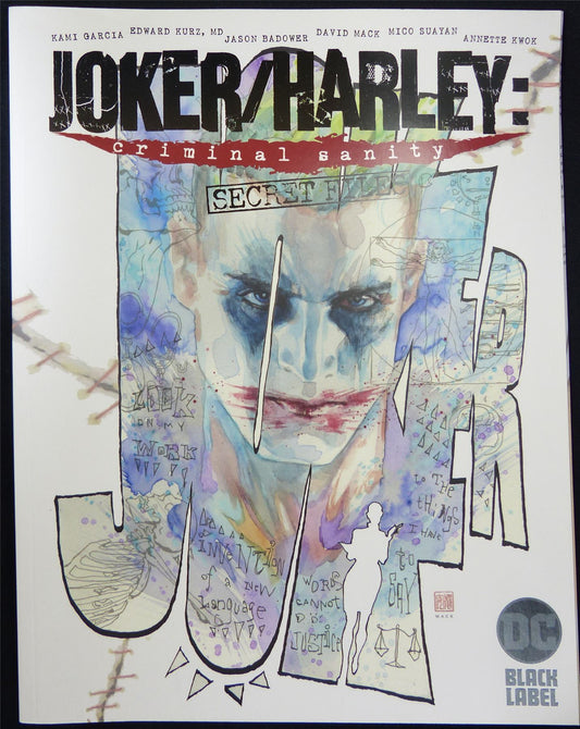 JOKER Harley: Criminal Sanity Secret Files #1 - DC Comic Magazine #RB