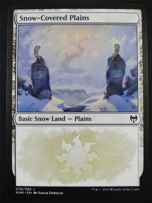 Snow-Covered Plains 276/285 - KHM - Mtg Card #5CT