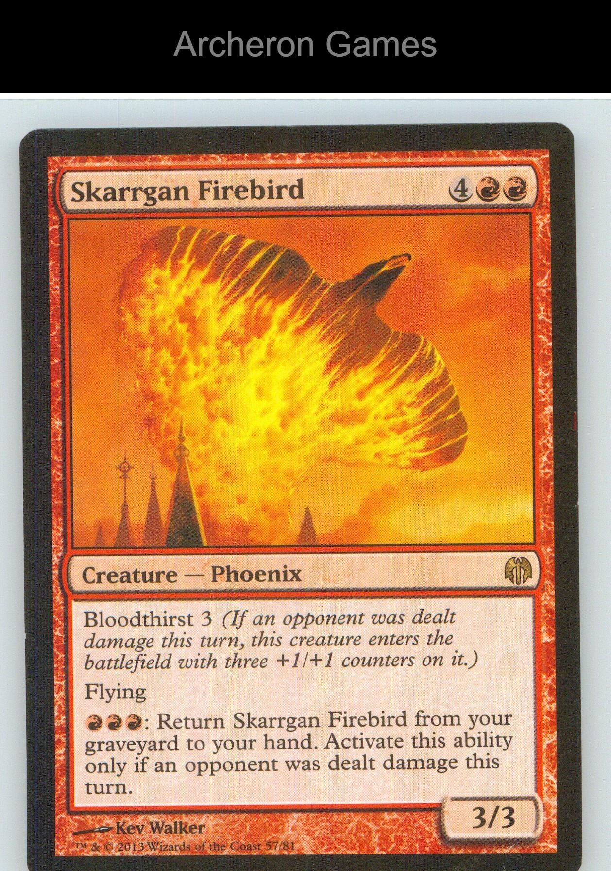 Skarrgan Firebird DDL 57 R MTG Card NM/EX+