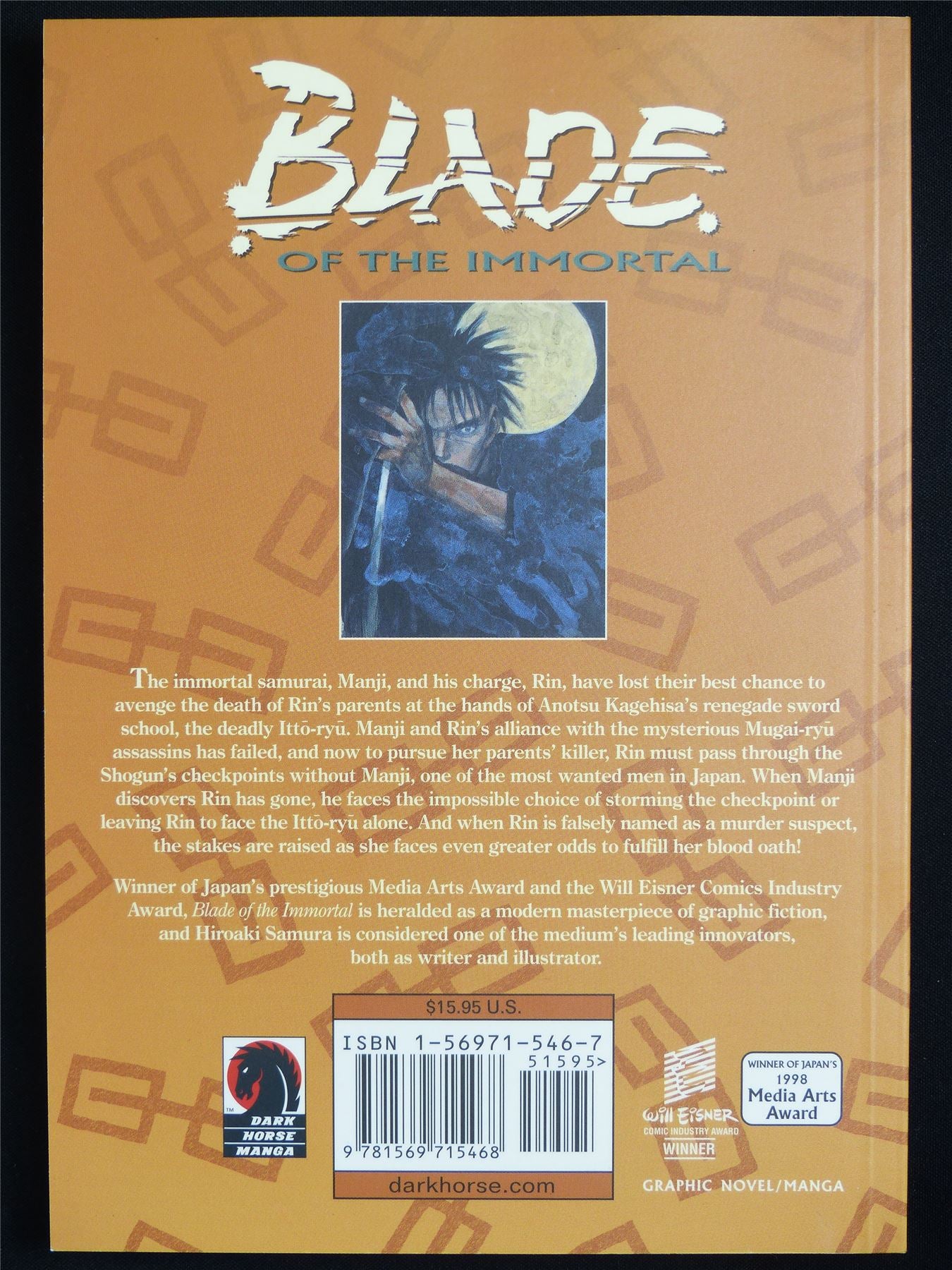 Blade of the Immortal vol 8: The Gathering - Dark Horse Manga #54W