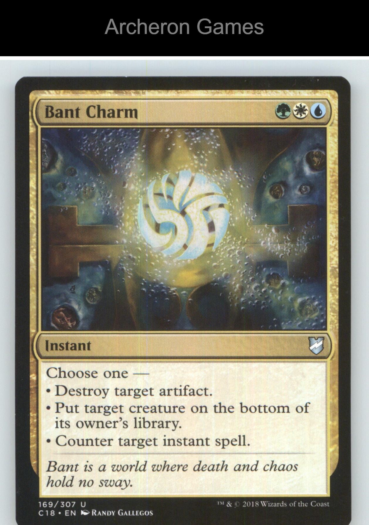 Bant Charm C18 169 UC MTG Card NM/EX+