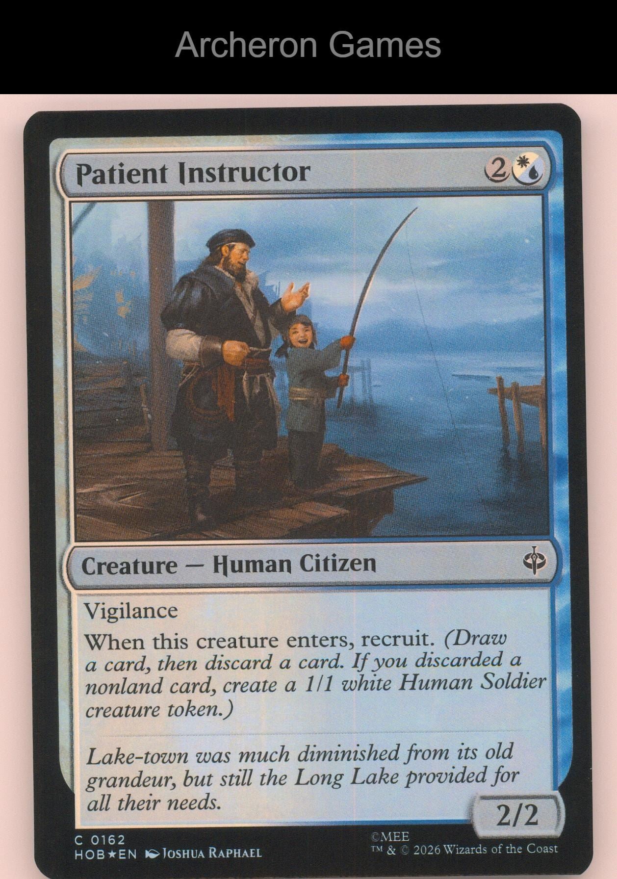 Patient Instructor HOB 162 C MTG Card The Hobbit