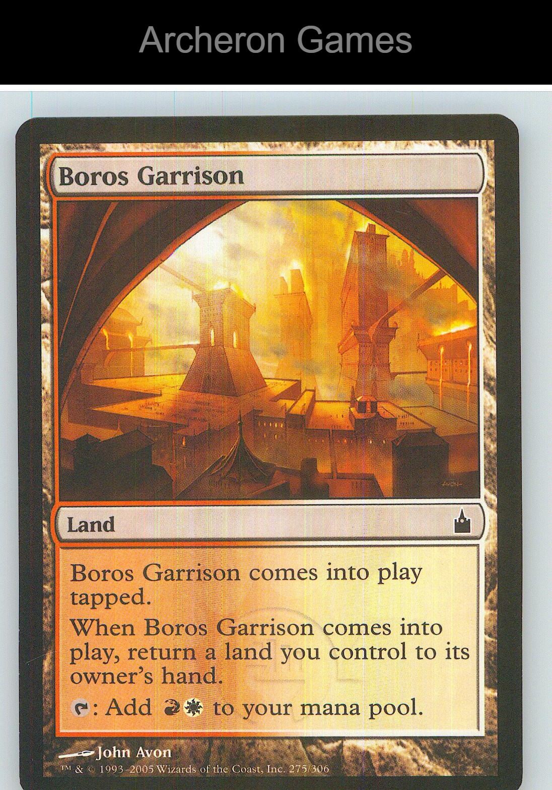 Boros Garrison RAV 275 C MTG Card NM/EX+