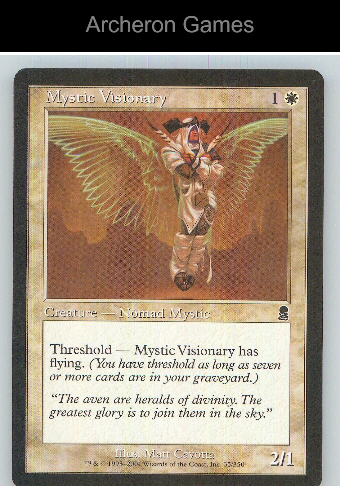 Mystic Visionary ODY 35 C MTG Card NM/EX+