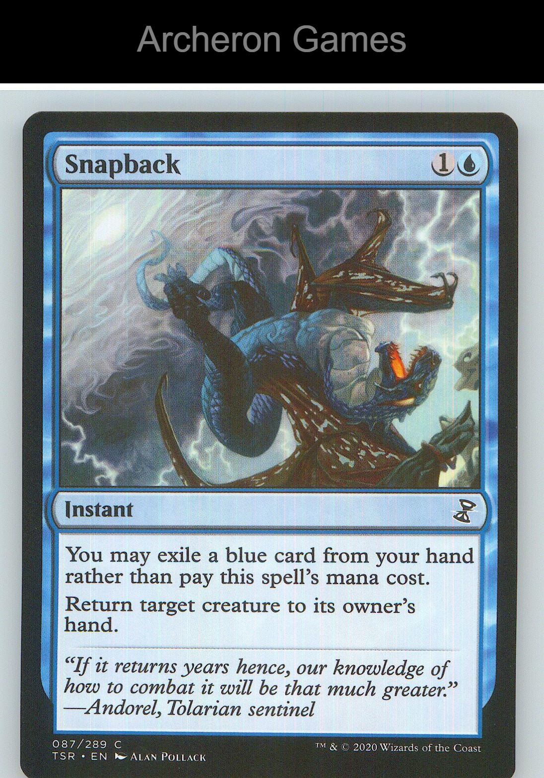 Snapback TSR 87 C MTG Card NM/EX+