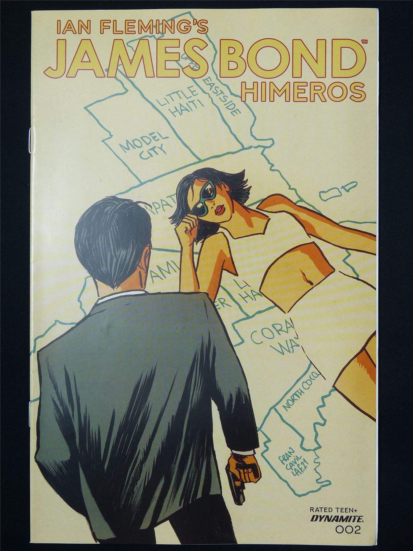 JAMES Bond: Himeros #2 - B&B Dynamite Comic #7XQ