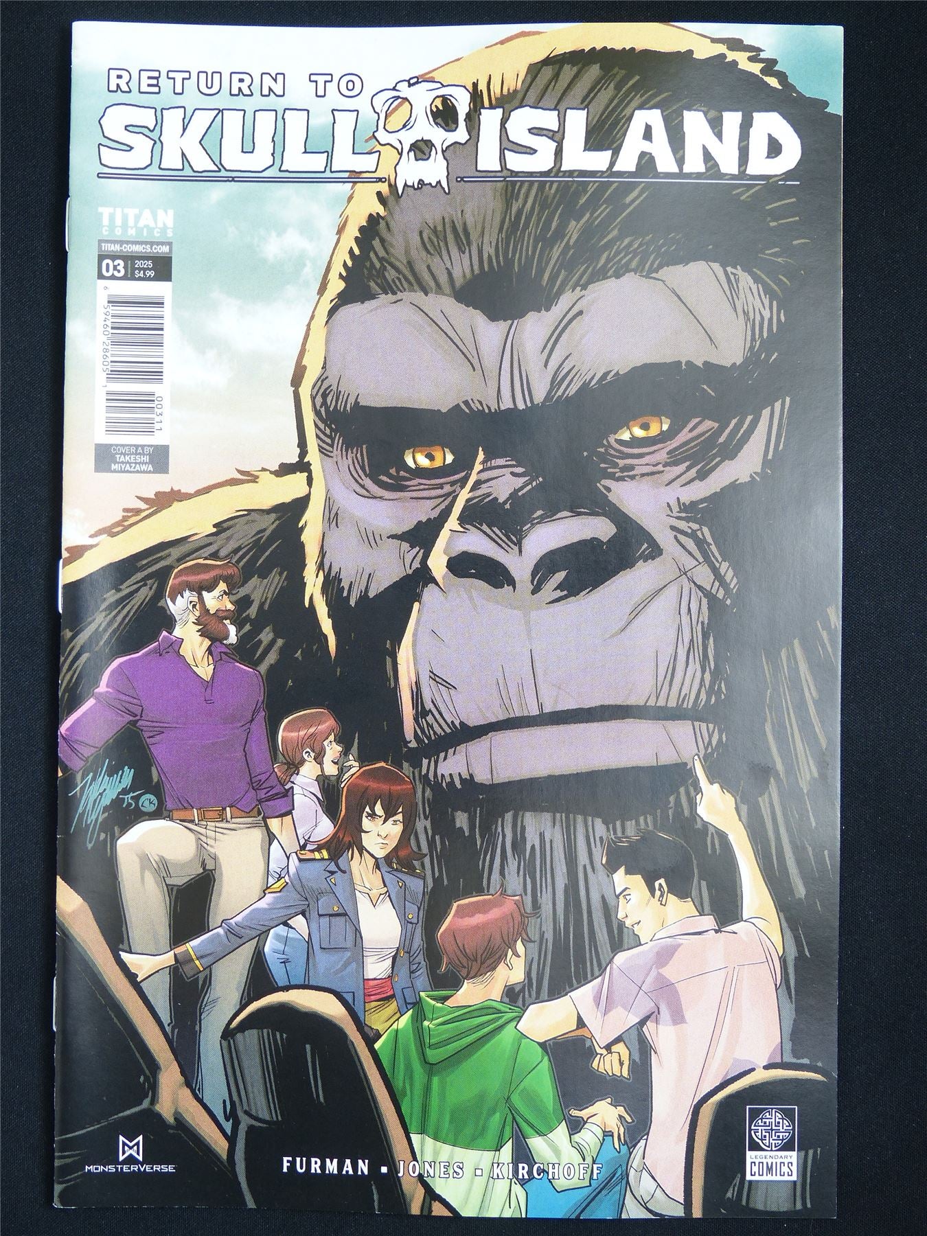 RETURN To Skull Island #3 - Titan Comic #4EN