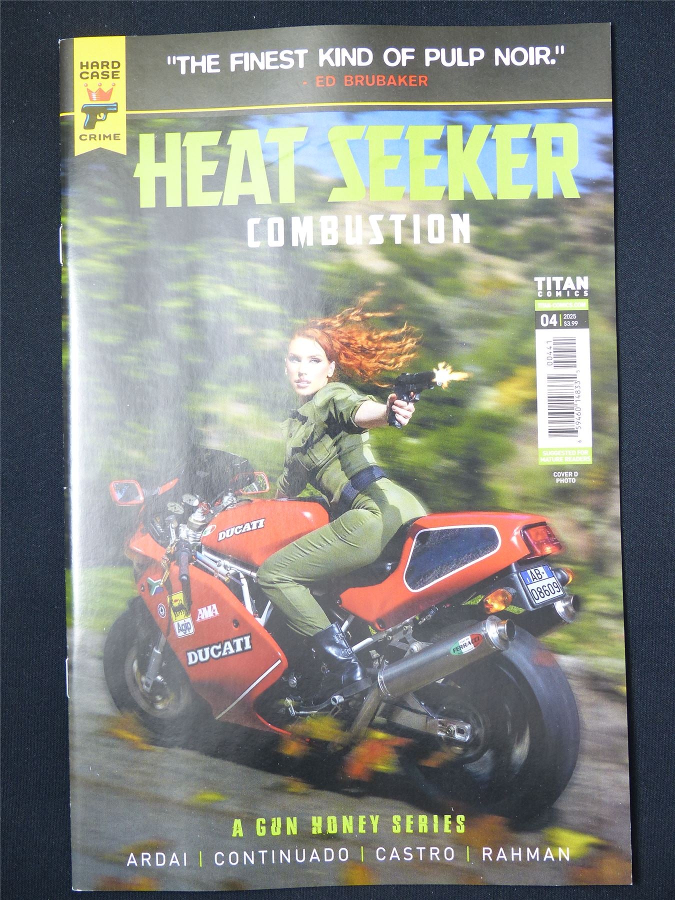 HEAT Seeker: Combustion #4 Cosplay Cvr - B&B Mar 2025 Titan Comic #1PK