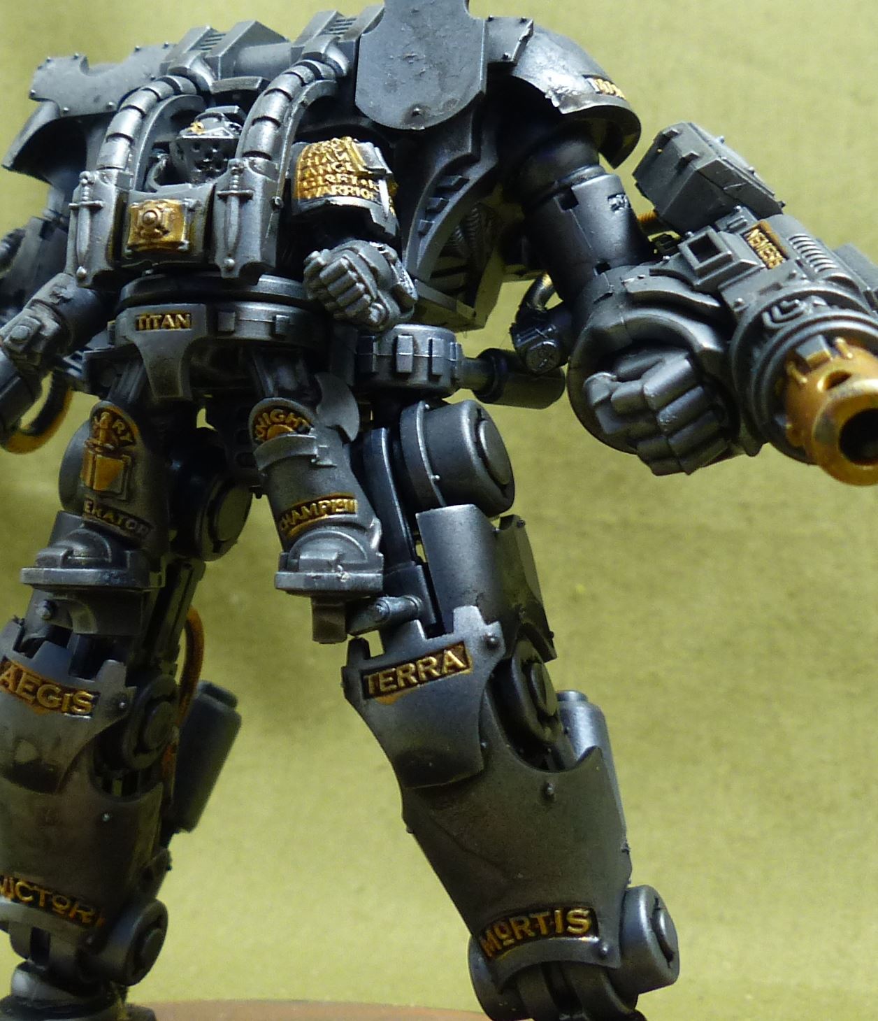 Nemesis Dreadknight painted - Grey Knights - Warhammer 40K #5S7
