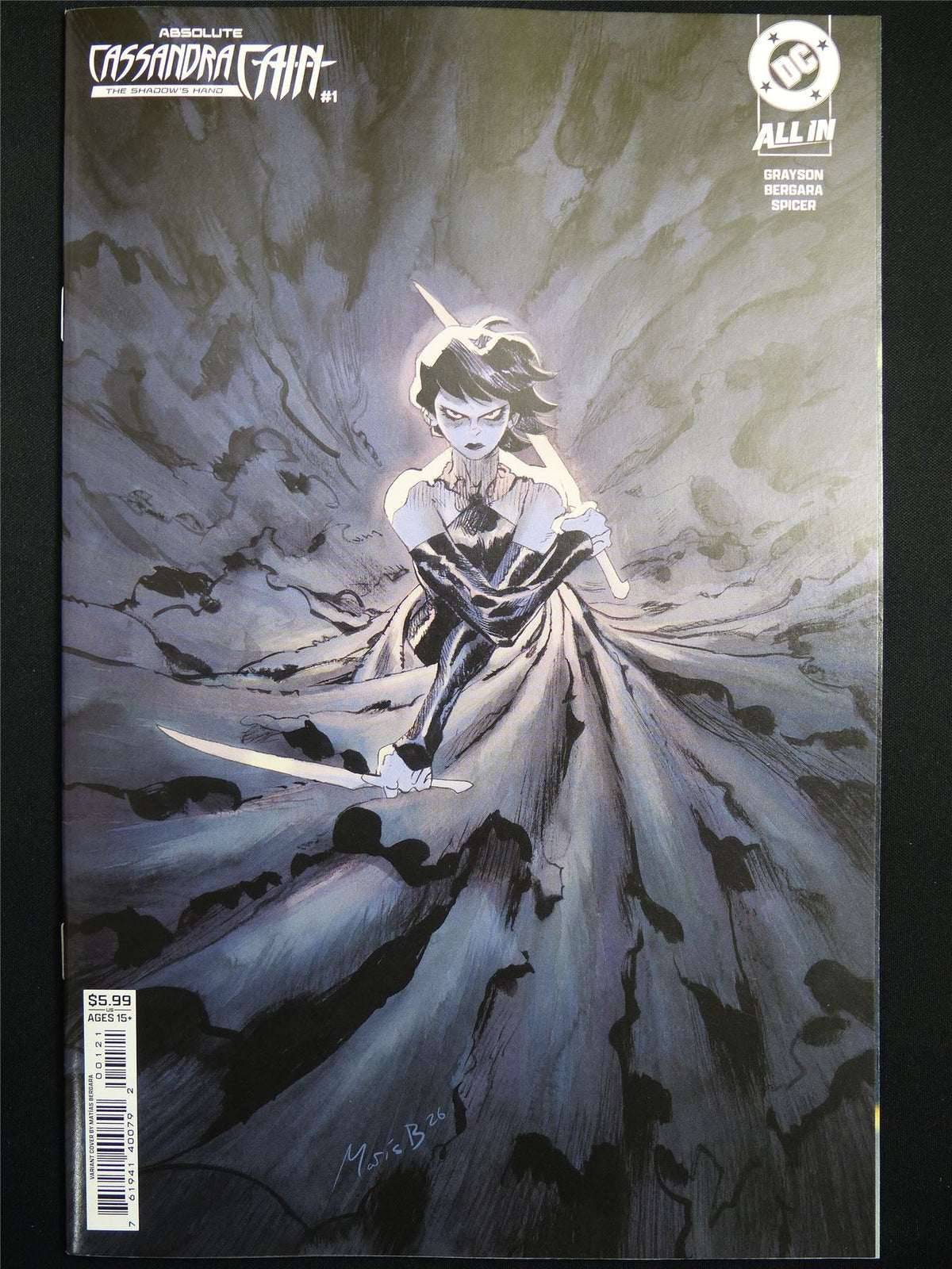 Absolute CASSANDRA Cain: The Shadow's Hand #1 Cvr B - Nov 2026 DC Comic #49M
