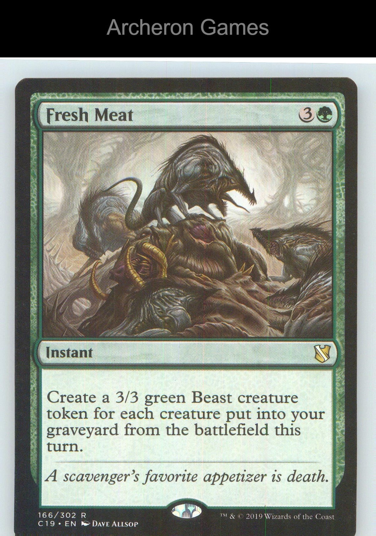 Fresh Meat C19 166 R MTG Card NM/EX+