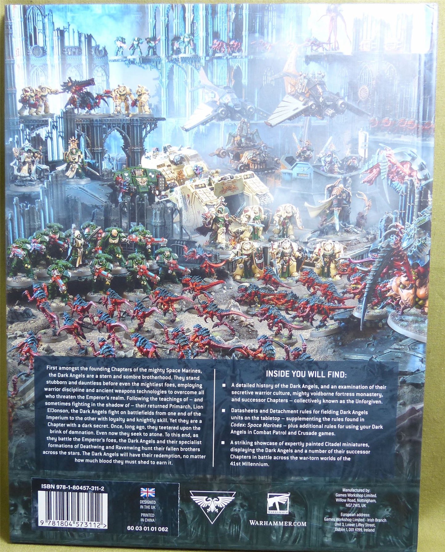 Dark Angels Codex Supplement Hardback - Warhammer 40K #4D0
