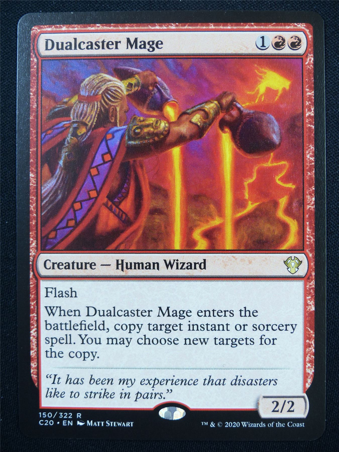 Dualcaster Mage - C20 - Mtg Card #2J8