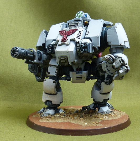 Primaris Redemptor Dreadnought painted - White Scars - Warhammer 40K #4PE