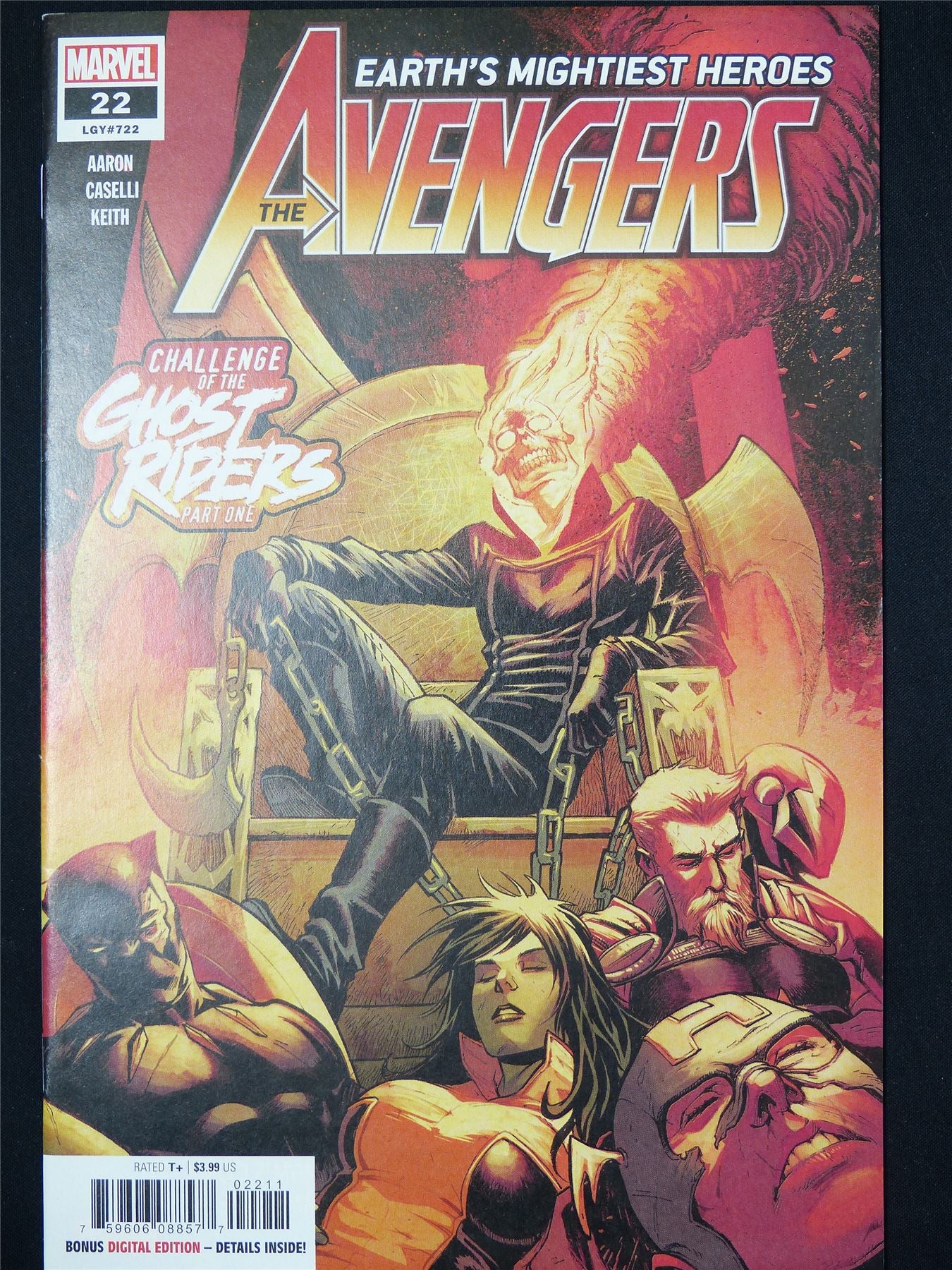 The AVENGERS #22 - B&B Marvel Comic #C0