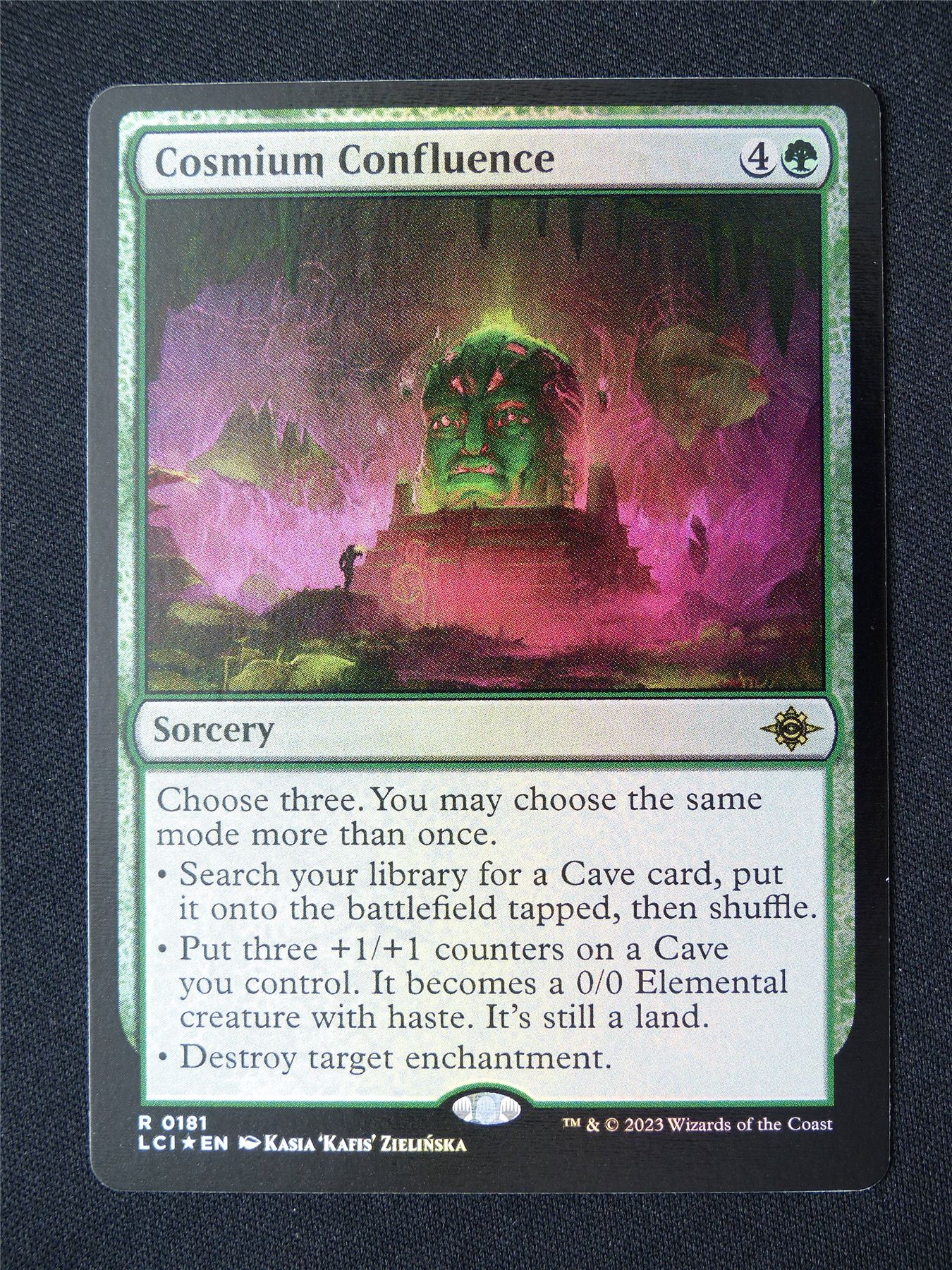 Cosmium Confluence Foil - LCI - Mtg Card #98B