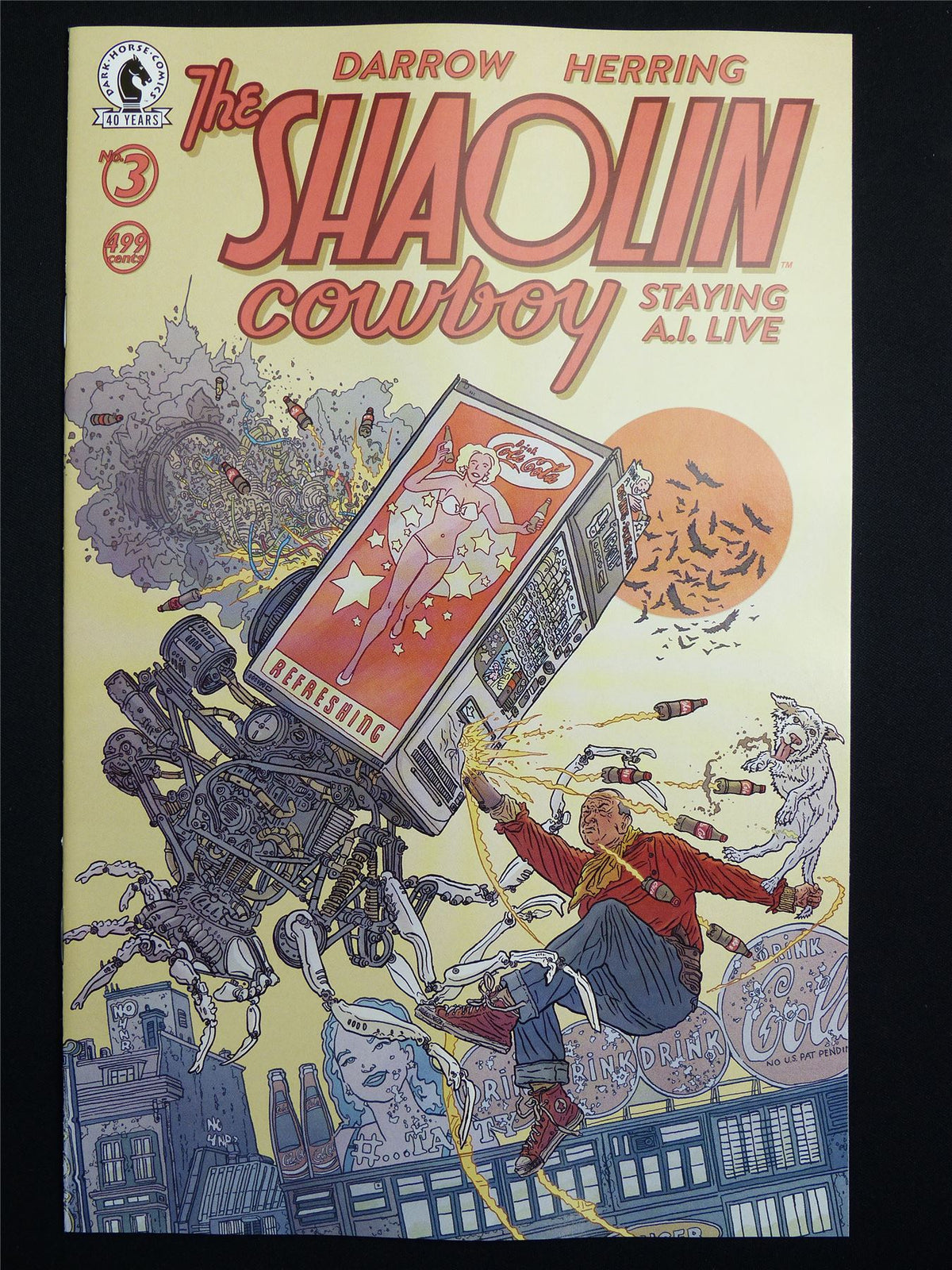 The SHAOLIN Cowboy: Staying A.I. Alive #3 Cvr A - Sep 2026 Dark Horse Comic #4AP