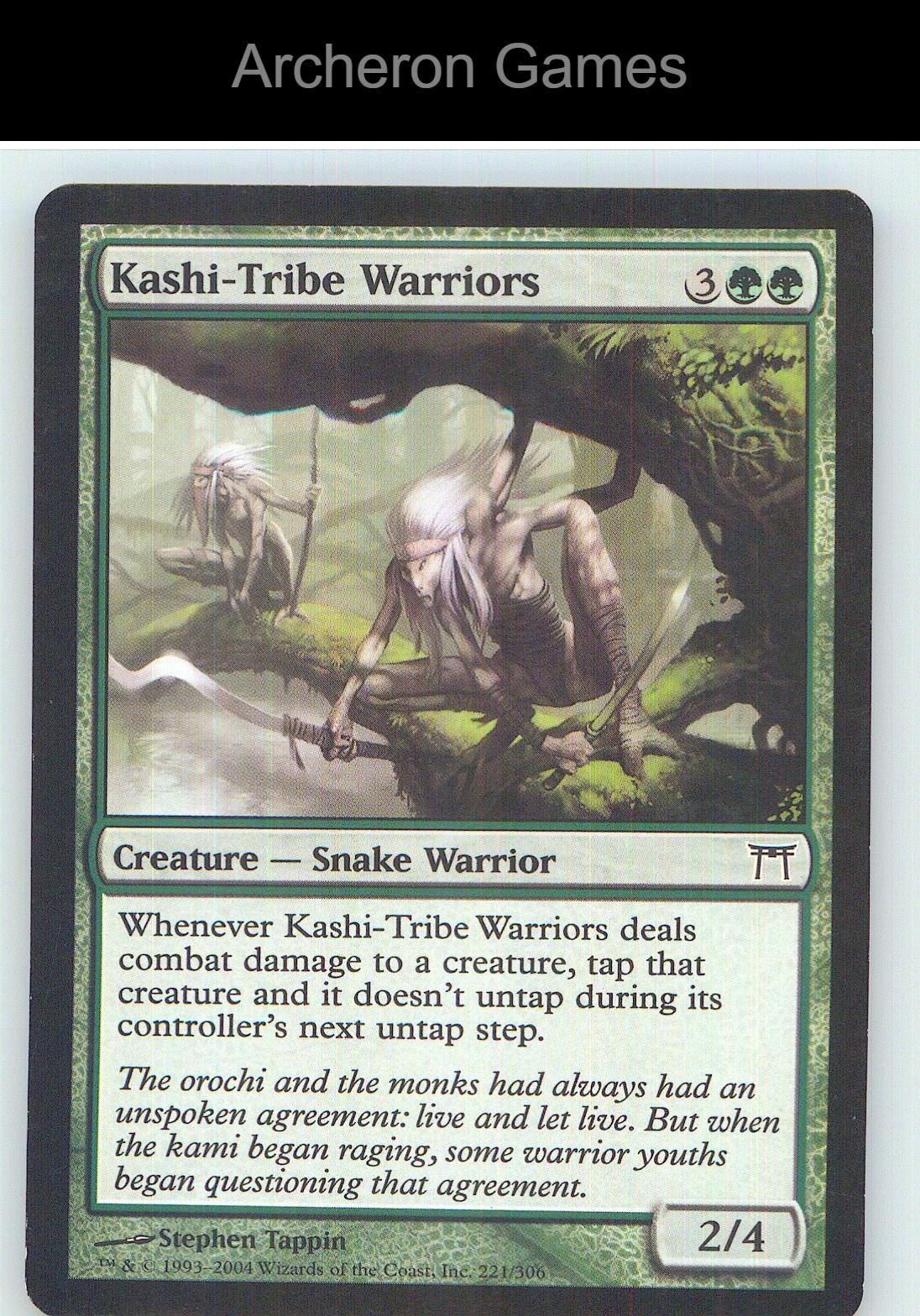 Kashi-Tribe Warriors CHK 221 C MTG Card NM/EX+