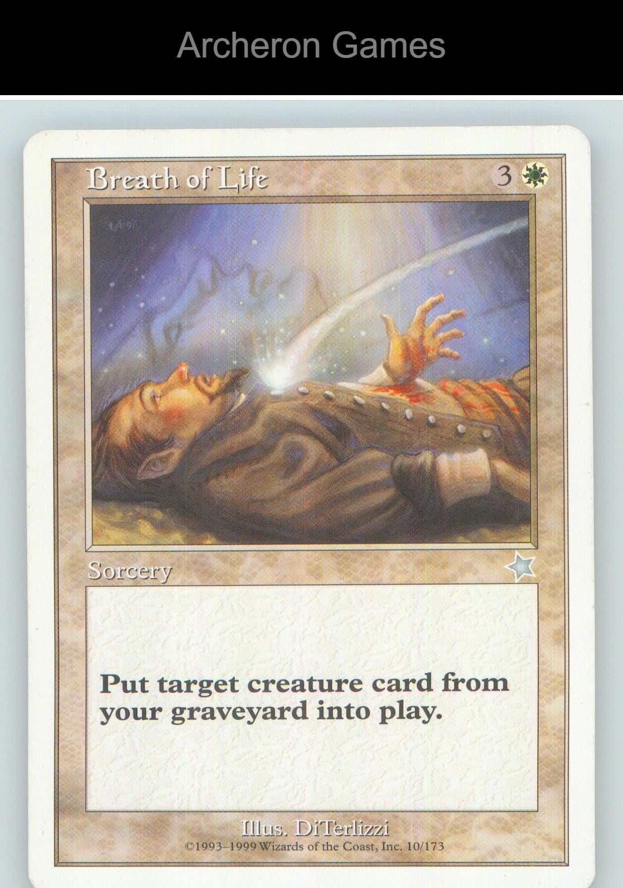 Breath of Life ST1 10 UC MTG Card NM/EX+