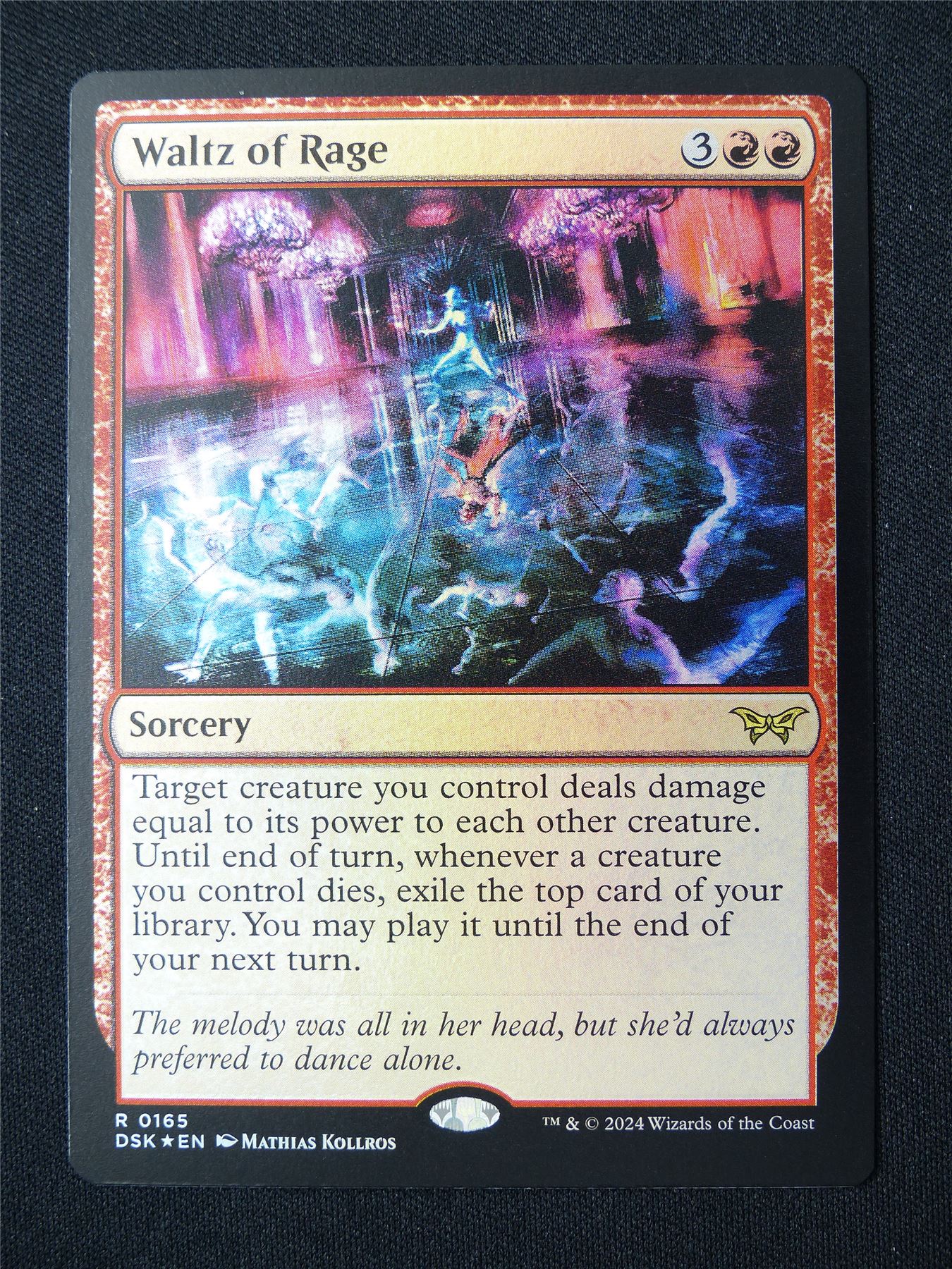 Waltz of Rage Foil - DSK - Mtg Card #4V8