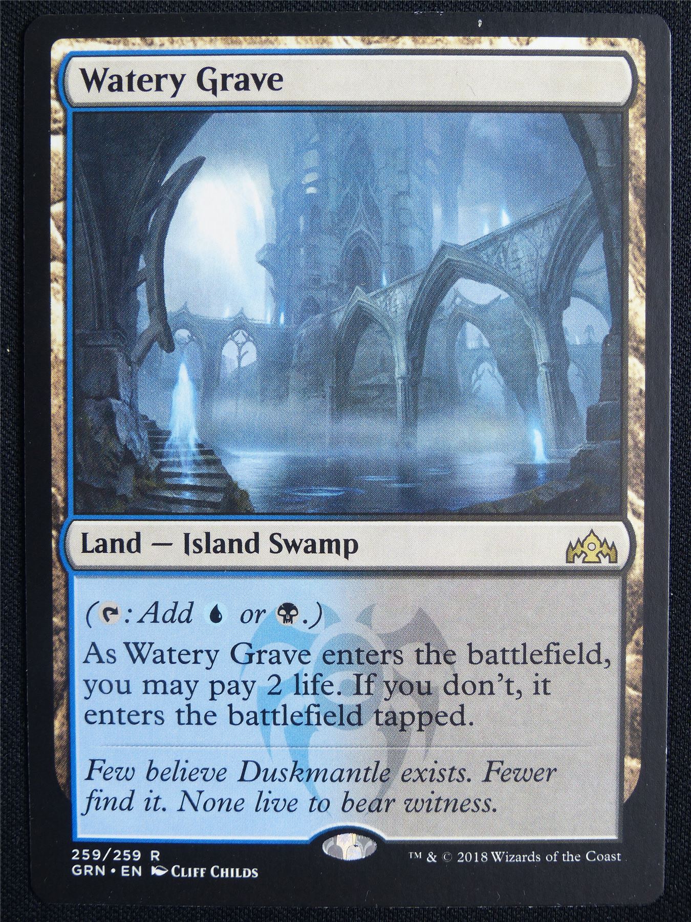 Watery Grave - GRN - Mtg Card #5ML